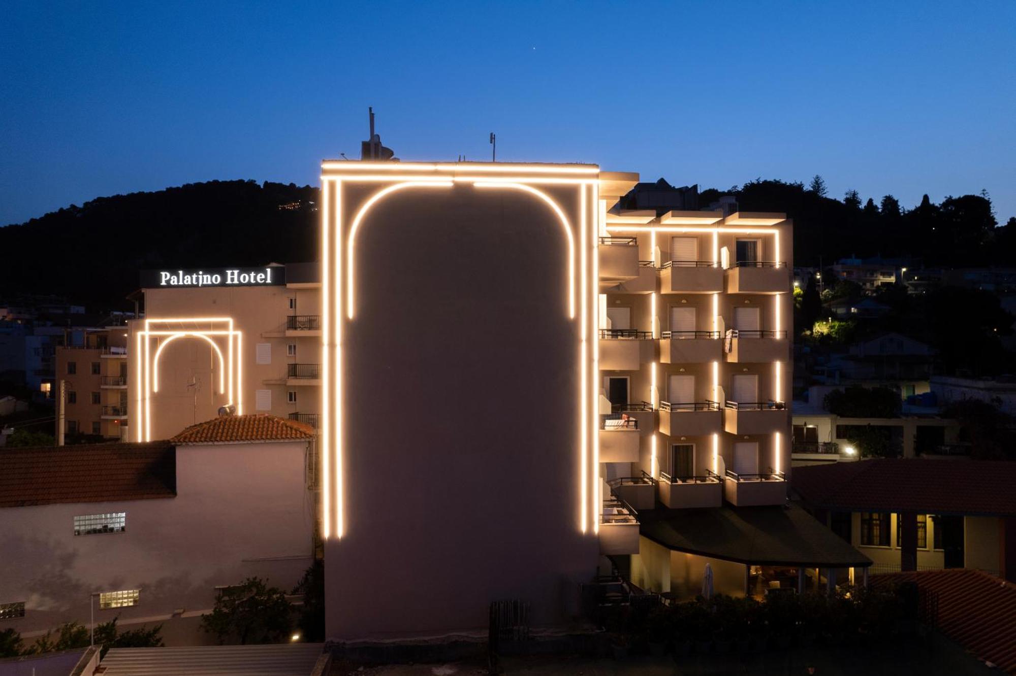 Palatino Hotel Kota Zakynthos Bagian luar foto
